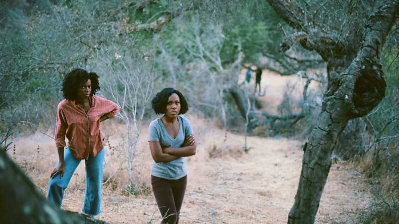 Sasheer Zamata and DeWanda Wise in The Weekend
